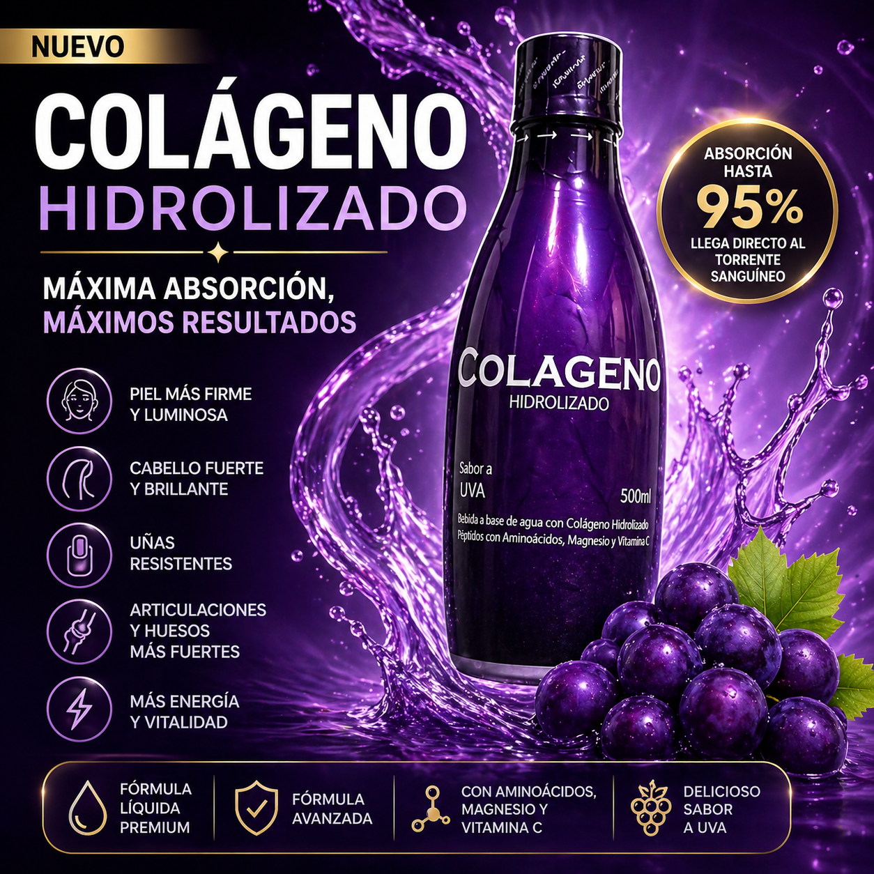 COLAGENO LIQUIDO HIDROLIZADO